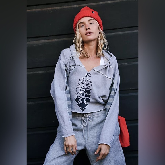 Free People Movement Nights Like This Hoodie Size Large - Picture 1 of 4